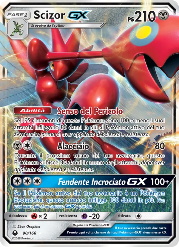 Scizor GX (Tempesta Astrale #90/168)