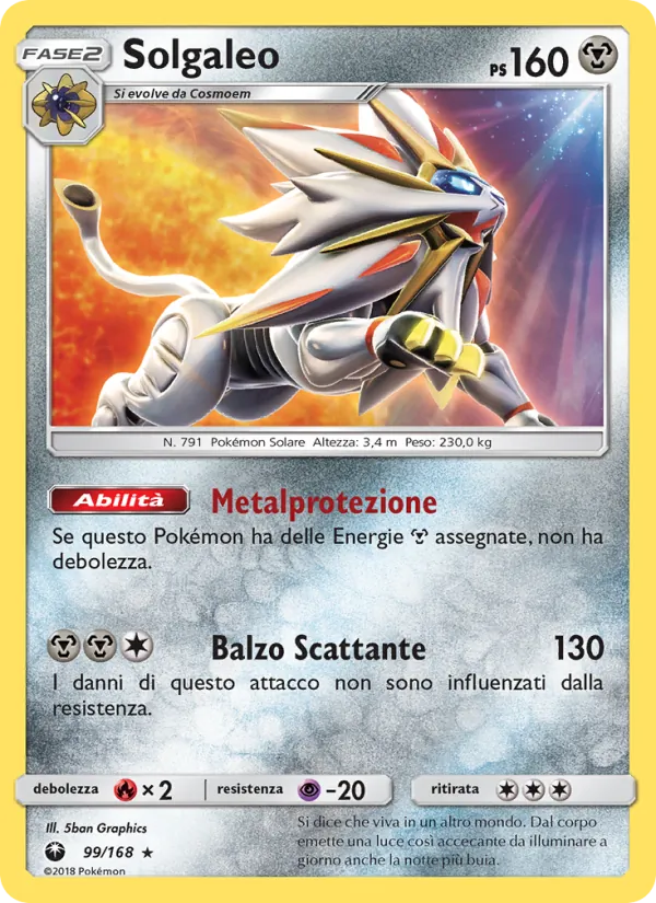 Solgaleo (Tempesta Astrale #99/168)