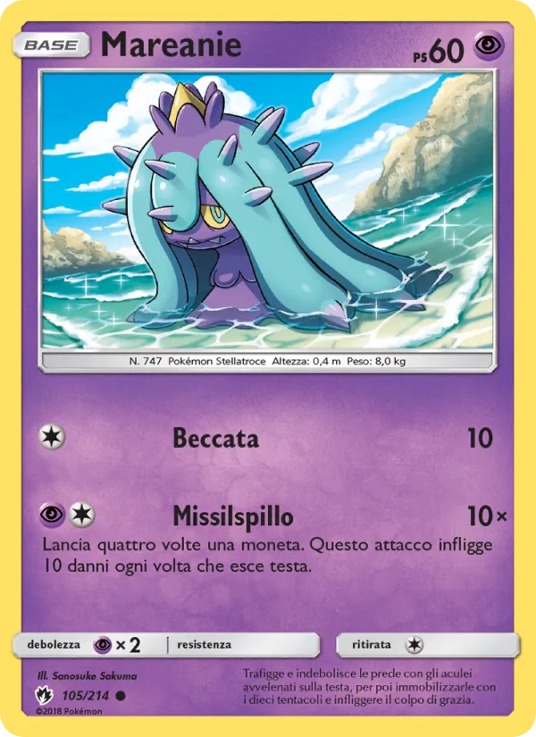 Mareanie (Lost Thunder #105/214)