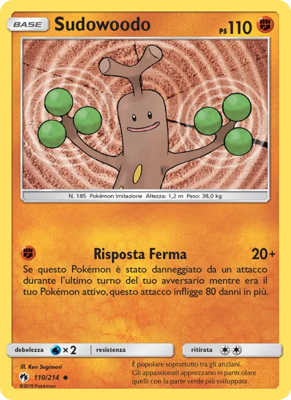Sudowoodo (Lost Thunder #110/214)