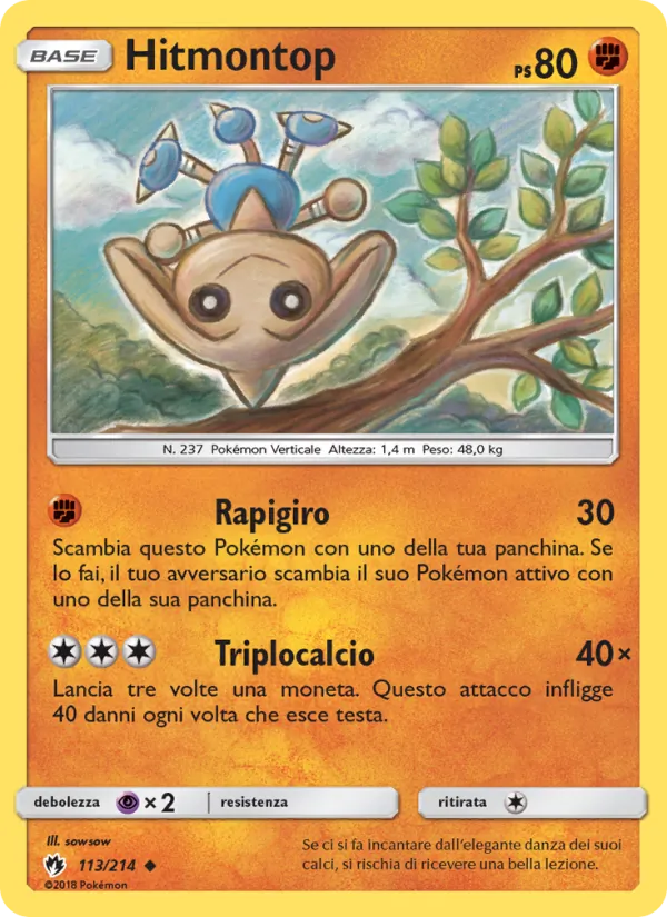 Hitmontop (Lost Thunder #113/214)