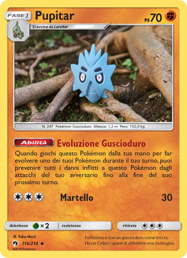 Pupitar (Lost Thunder #116/214)