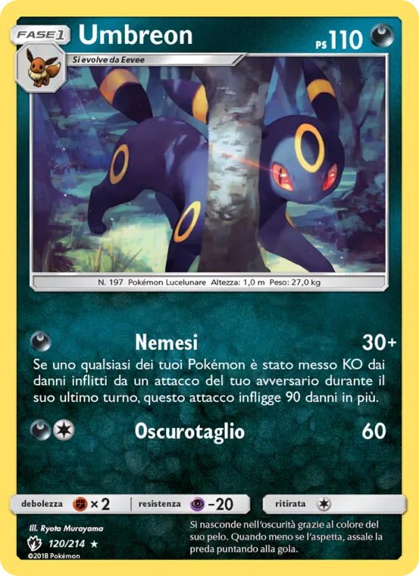 Umbreon (Tuoni Perduti #120/214)