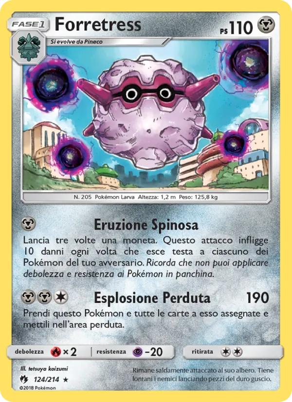Forretress (Tuoni Perduti #124/214)