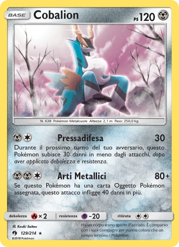 Cobalion (Lost Thunder #129/214)