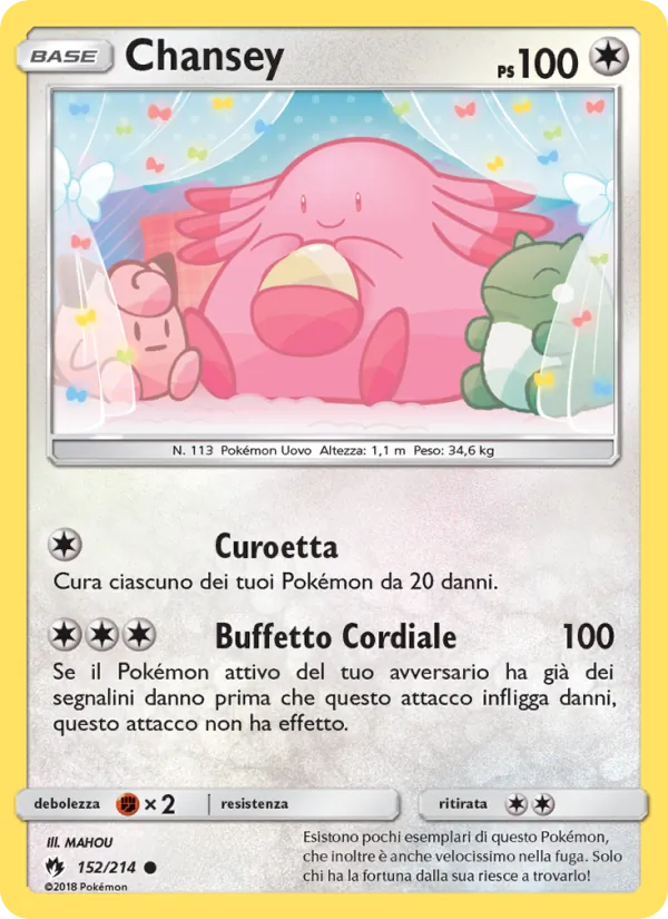 Chansey (Tuoni Perduti #152/214)