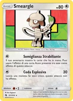 Smeargle (Tuoni Perduti #157/214)