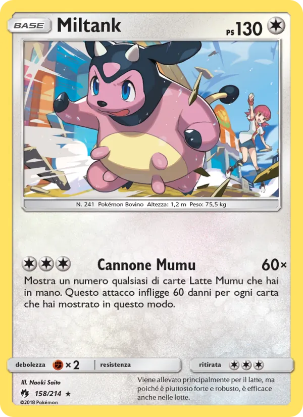 Miltank (Lost Thunder #158/214)