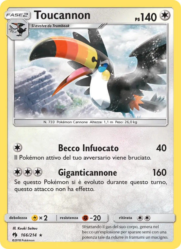 Toucannon (Lost Thunder #166/214)