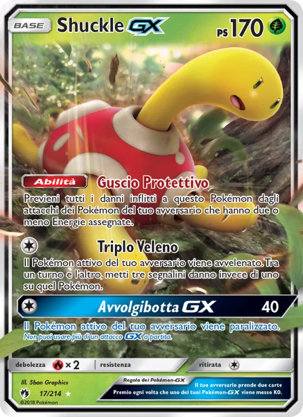Shuckle GX (Tuoni Perduti #17/214)