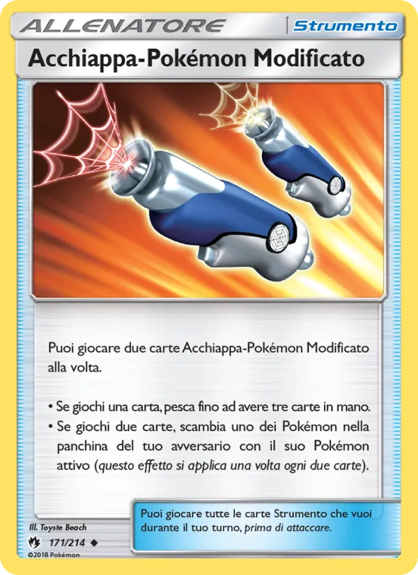 Acchiappa-Pokémon Modificato (Tuoni Perduti #171/214)