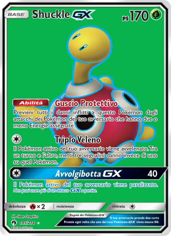 Shuckle GX (Tuoni Perduti #195/214)