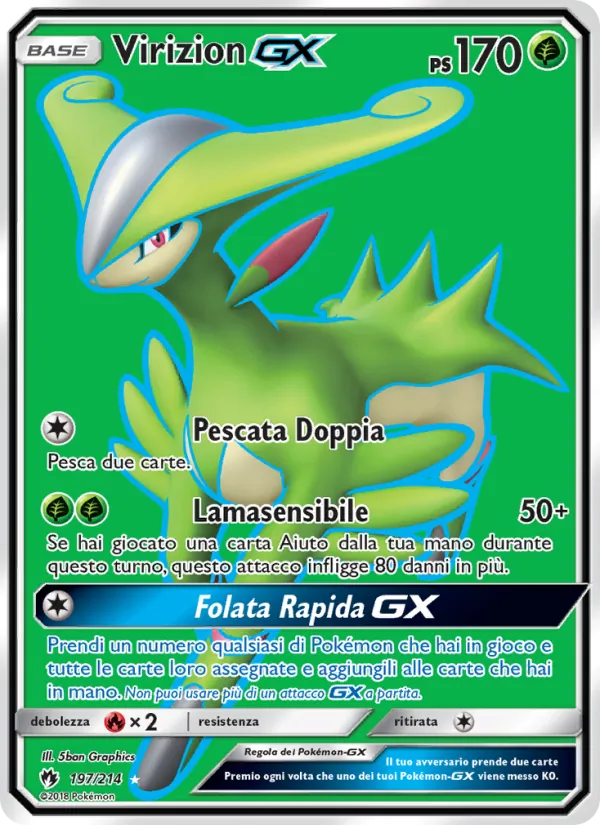 Virizion GX (Tuoni Perduti #197/214)