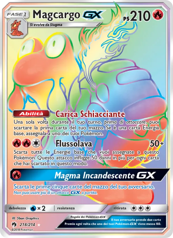 Magcargo GX (Tuoni Perduti #218/214)