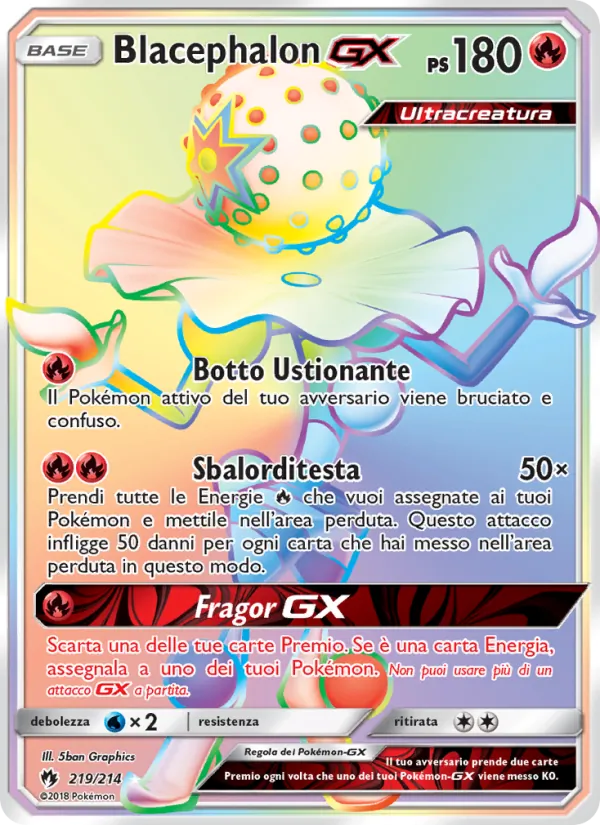 Blacephalon GX (Tuoni Perduti #219/214)