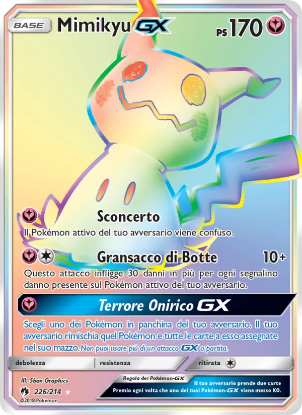 Mimikyu GX (Tuoni Perduti #226/214)