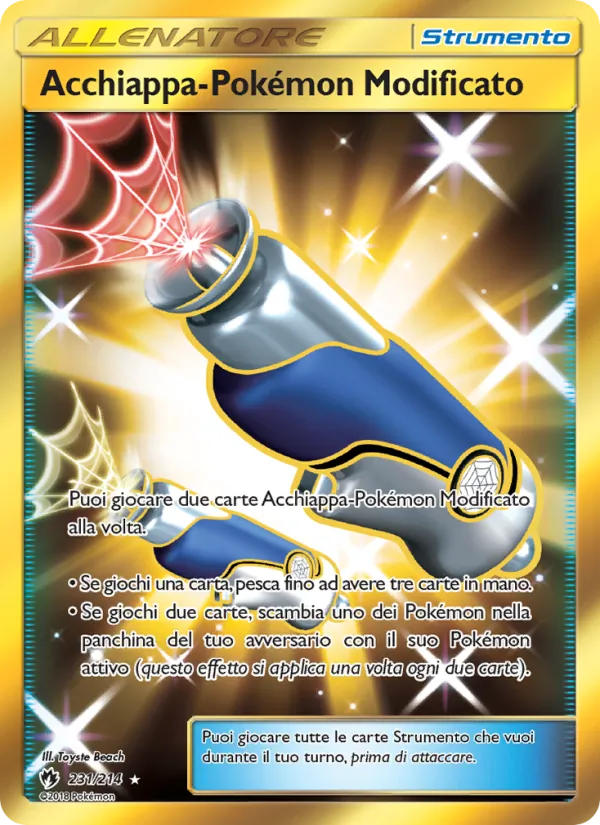 Acchiappa-Pokémon Modificato (Tuoni Perduti #231/214)