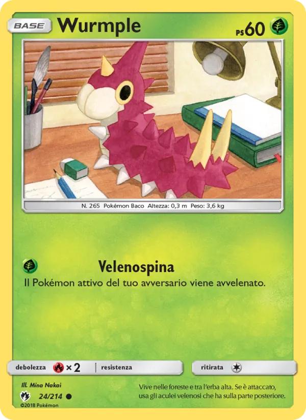Wurmple (Tuoni Perduti #24/214)
