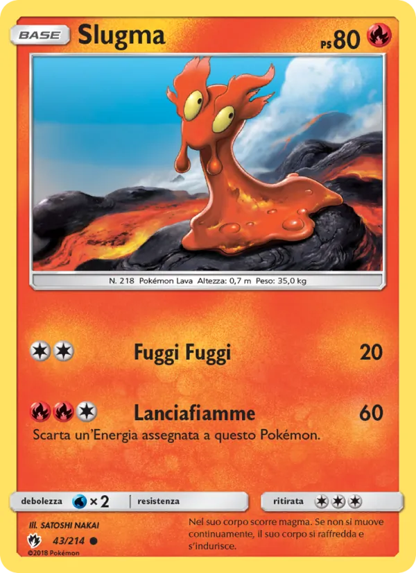 Slugma (Lost Thunder #43/214)