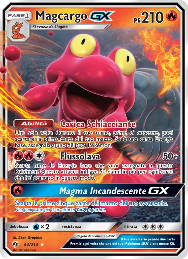 Magcargo GX (Tuoni Perduti #44/214)