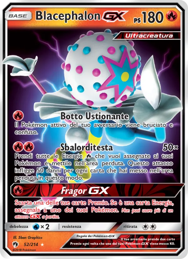 Blacephalon GX (Tuoni Perduti #52/214)