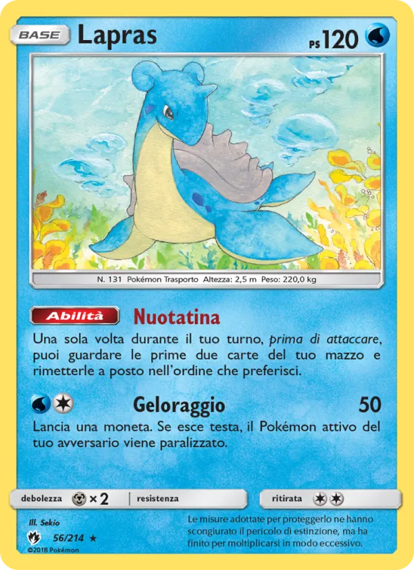 Lapras (Tuoni Perduti #56/214)