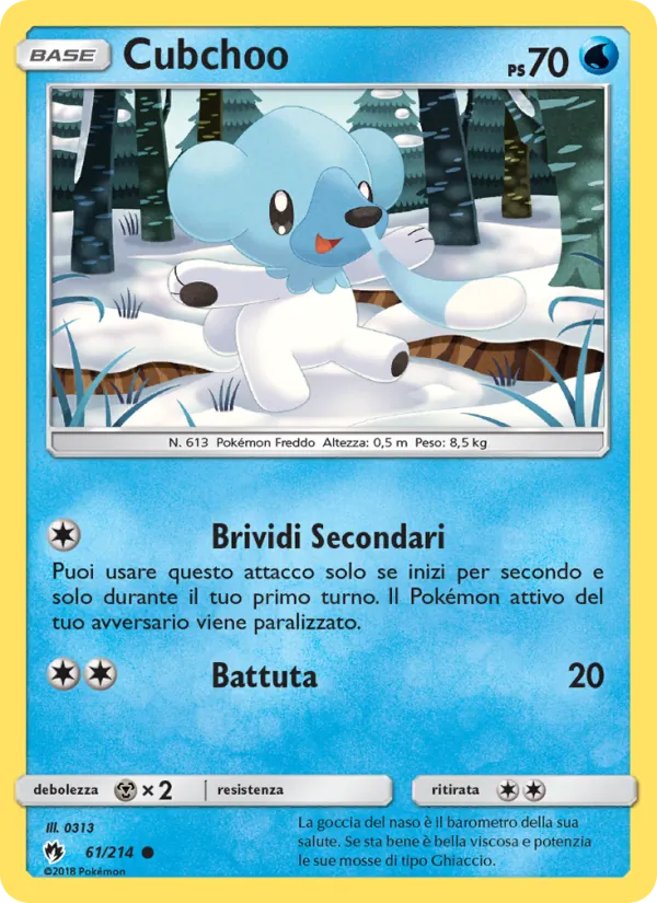 Cubchoo (Lost Thunder #61/214)