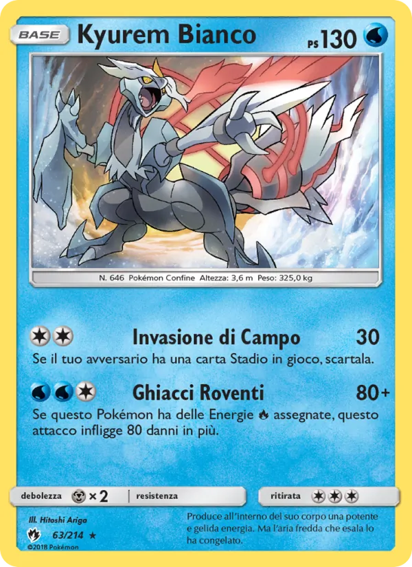 Kyurem Bianco (Lost Thunder #63/214)