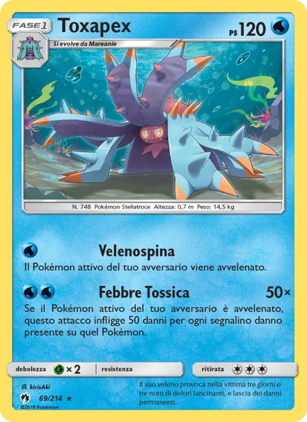 Toxapex (Lost Thunder #69/214)