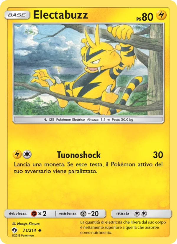 Electabuzz (Lost Thunder #71/214)