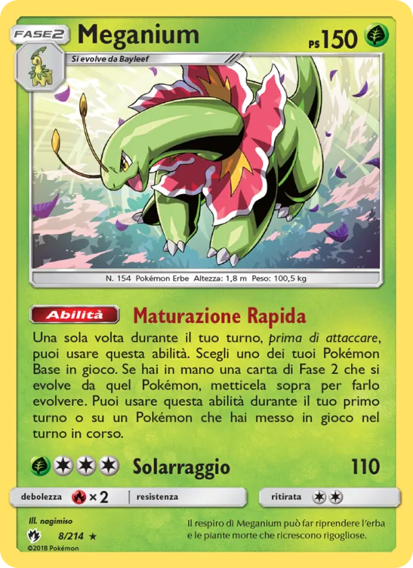 Meganium (Lost Thunder #8/214)