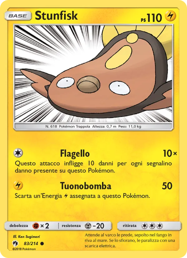Stunfisk (Lost Thunder #83/214)