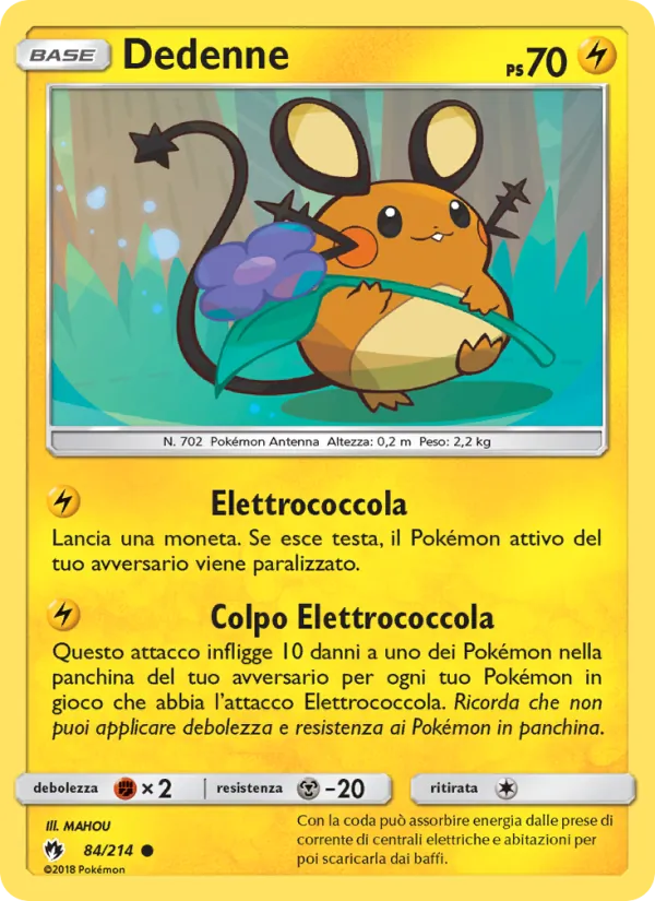 Dedenne (Tuoni Perduti #84/214)