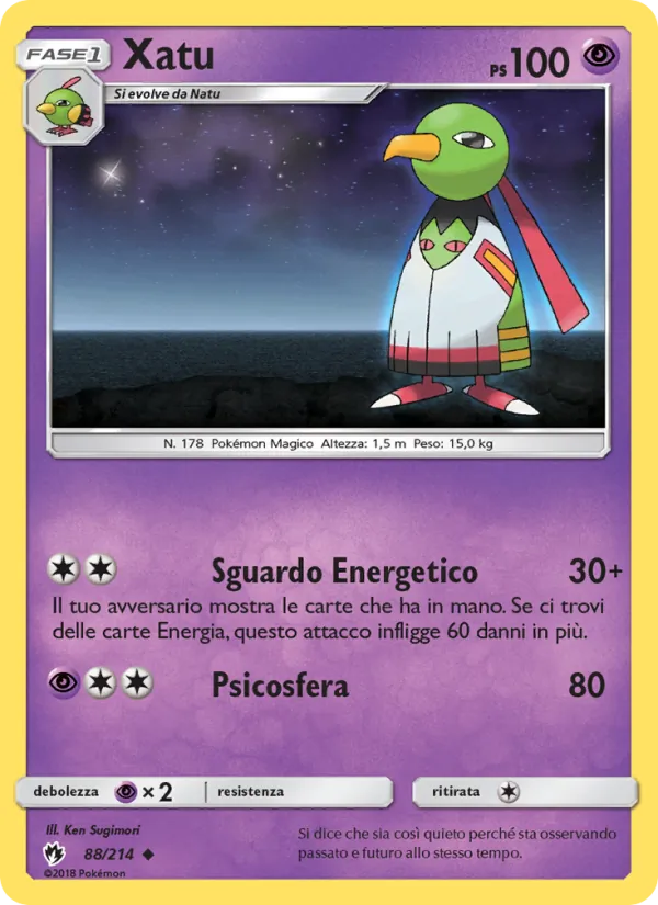 Xatu (Lost Thunder #88/214)
