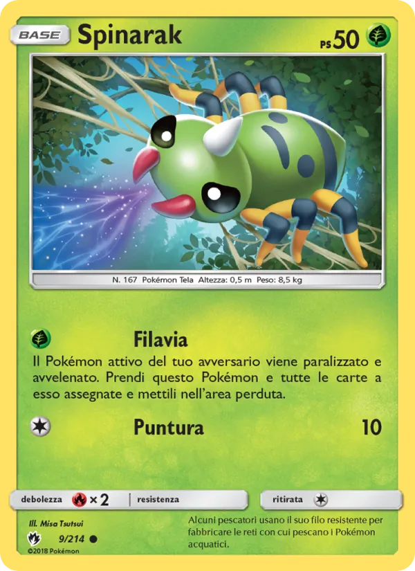Spinarak (Tuoni Perduti #9/214)