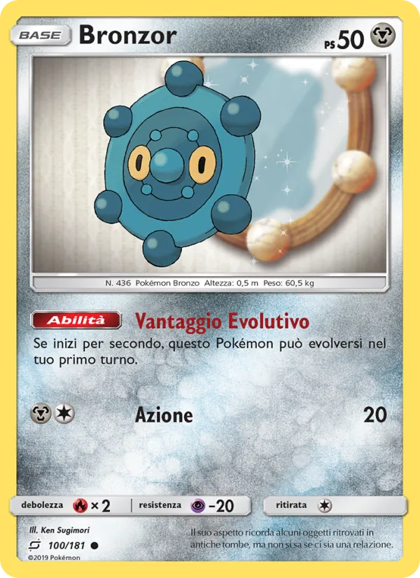 Bronzor (Team Up #100/181)