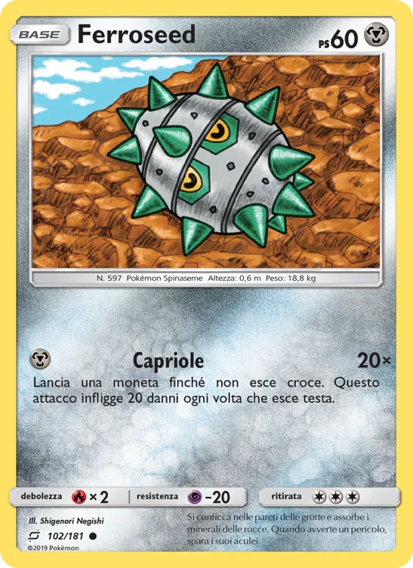 Ferroseed (Gioco di Squadra #102/181)