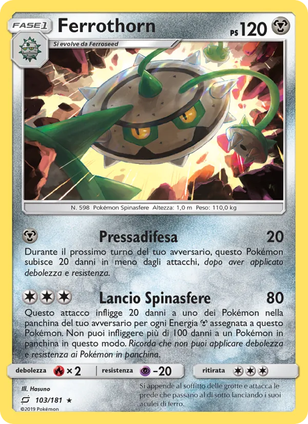 Ferrothorn (Team Up #103/181)
