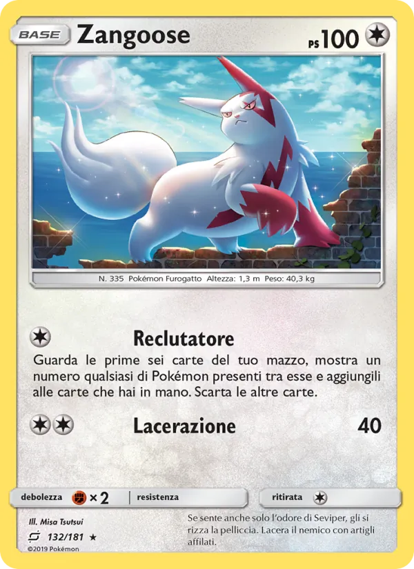 Zangoose (Team Up #132/181)