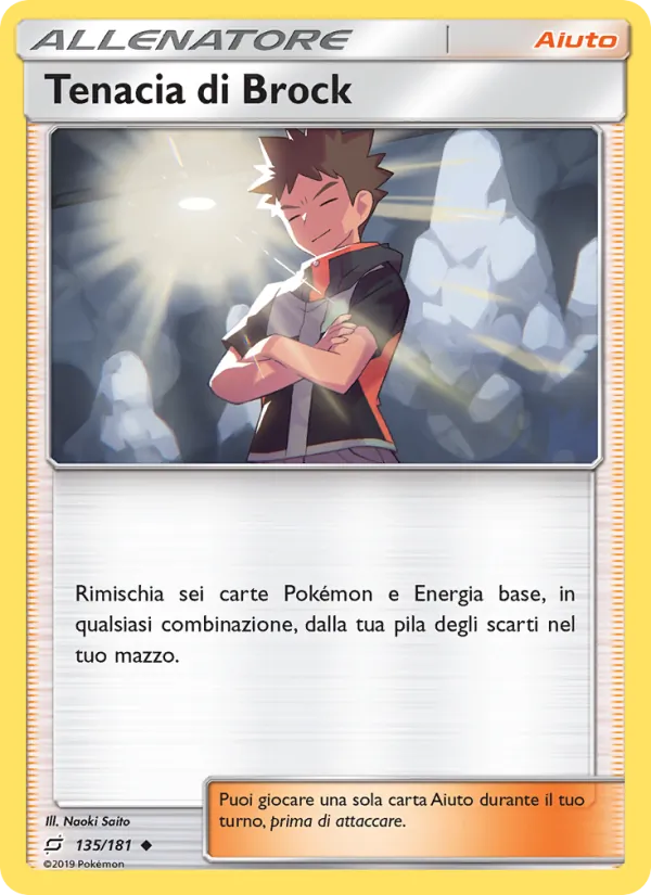 Tenacia di Brock (Team Up #135/181)
