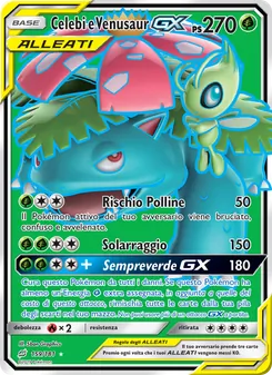 Celebi e Venusaur GX (Gioco di Squadra #159/181)