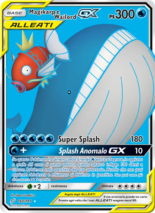 Magikarp e Wailord GX (Gioco di Squadra #160/181)