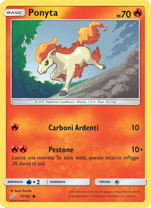 Ponyta (Gioco di Squadra #17/181)