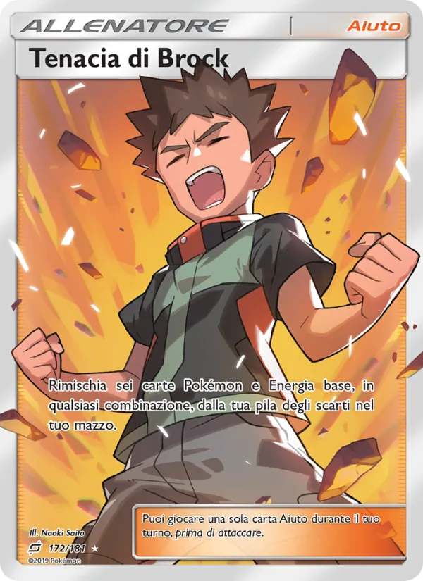 Tenacia di Brock (Team Up #172/181)