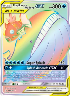 Magikarp e Wailord GX (Gioco di Squadra #183/181)