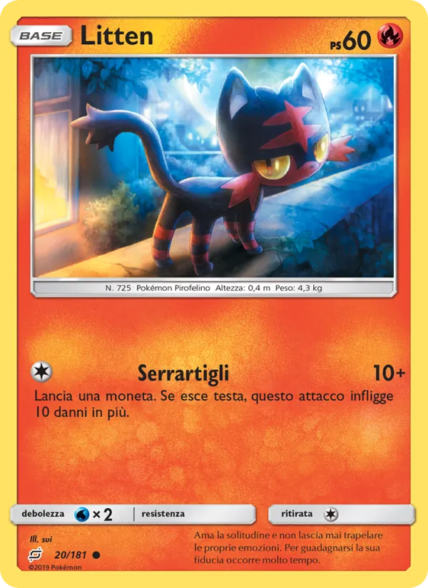 Litten (Gioco di Squadra #20/181)