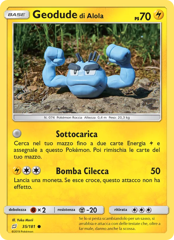 Geodude di Alola (Gioco di Squadra #35/181)