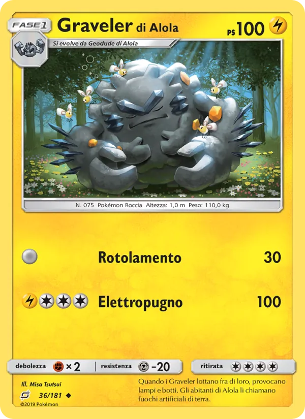 Graveler di Alola (Team Up #36/181)
