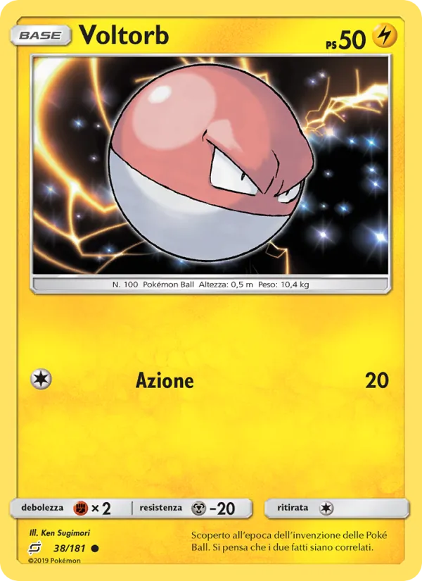 Voltorb (Team Up #38/181)
