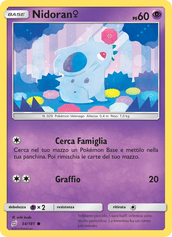 Nidoran♀ (Team Up #54/181)